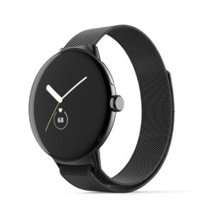 Bracelet de montre Google milanais en acier inoxydable
